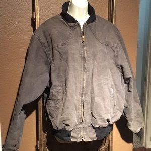 Men's Vintage grey Carhartt Jacket Sz L